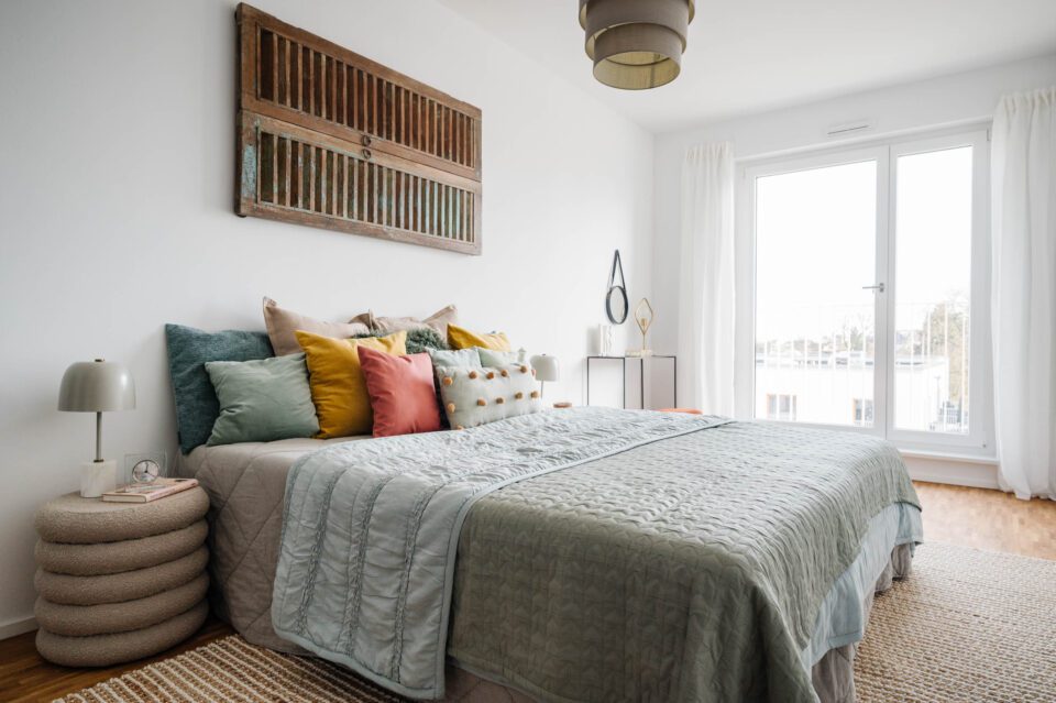 Schlafzimmer Musterwohnung