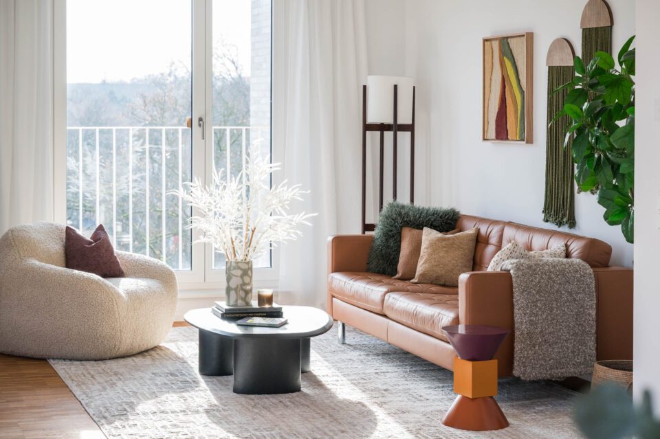 Wohnzimmer Musterwohnung