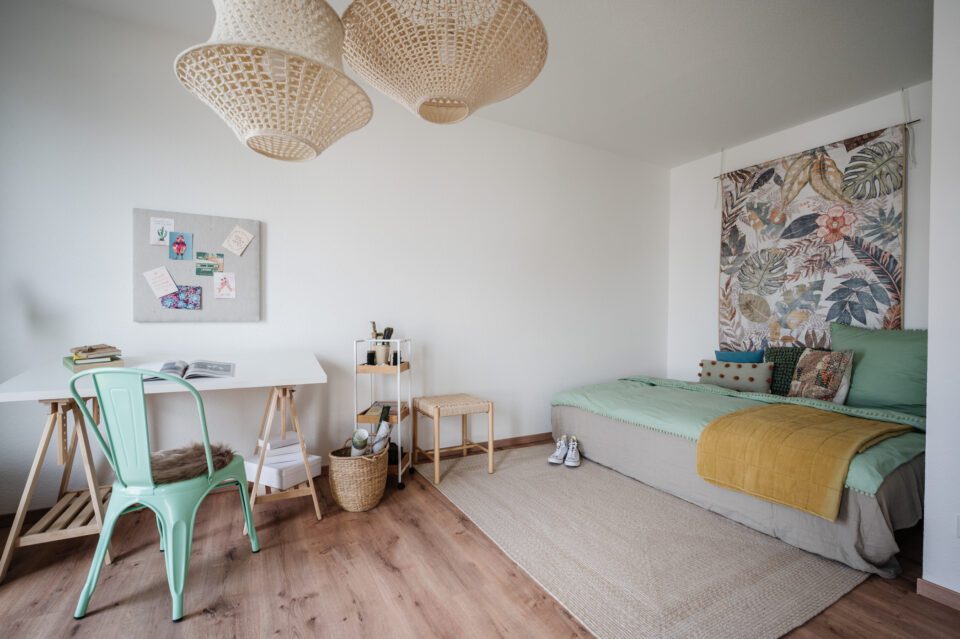 Jugendzimmer Musterwohnung