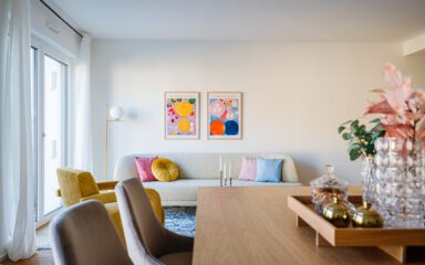 Wohnzimmer Musterwohnung Bad Soden Taunus