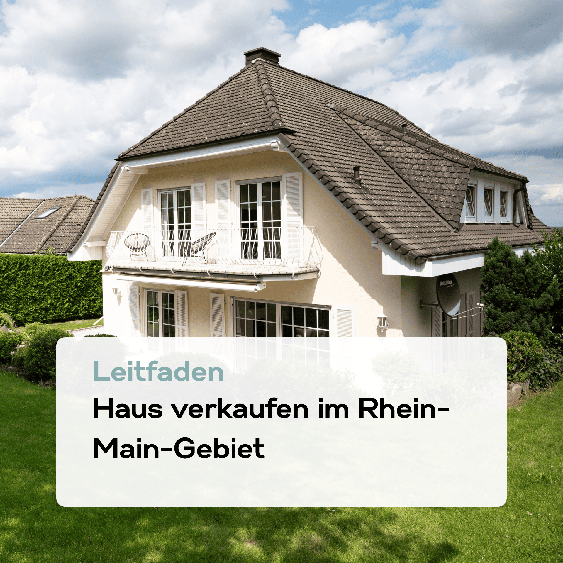 Haus verkaufen im Rhein-Main-Gebiet – professionelle Unterstützung in Frankfurt, Wiesbaden, Darmstadt und Umgebung