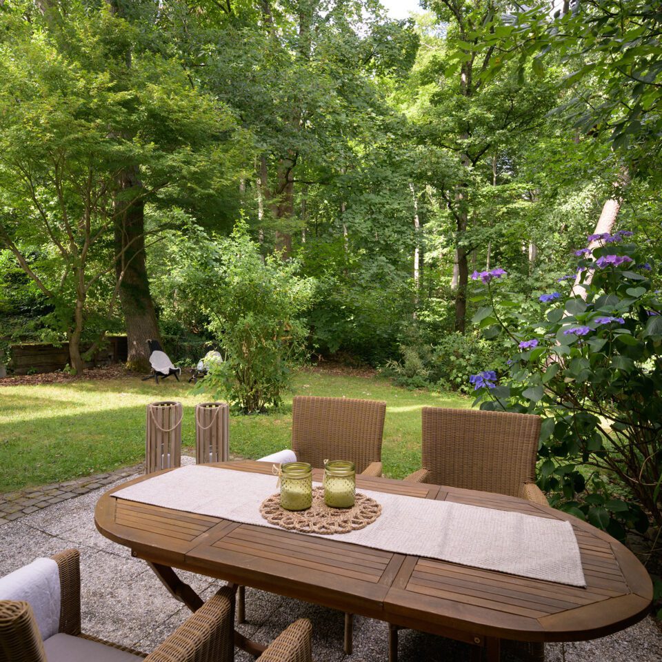 gepflegter Garten